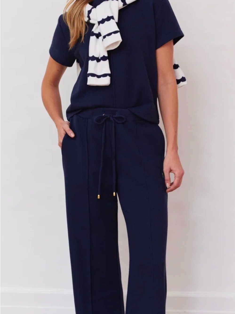 NWT Dudley Stephens Navy Palisade Pants